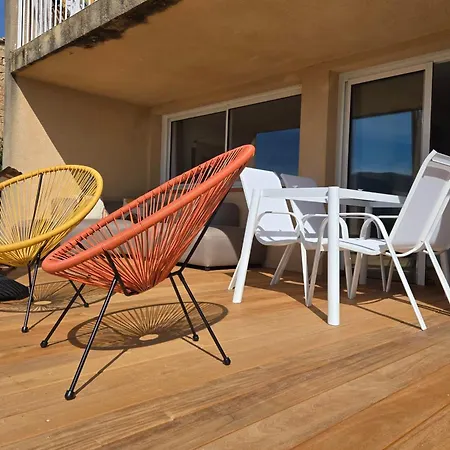 Apartment 2 Pieces Superbe Vue Clim Et Wifi Piscine Chauffee Serra-di-Ferro (Corsica)