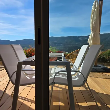 아파트 Bel Climatise Vue Imprenable Sur La Terrasse Wifi 세라 디 페로