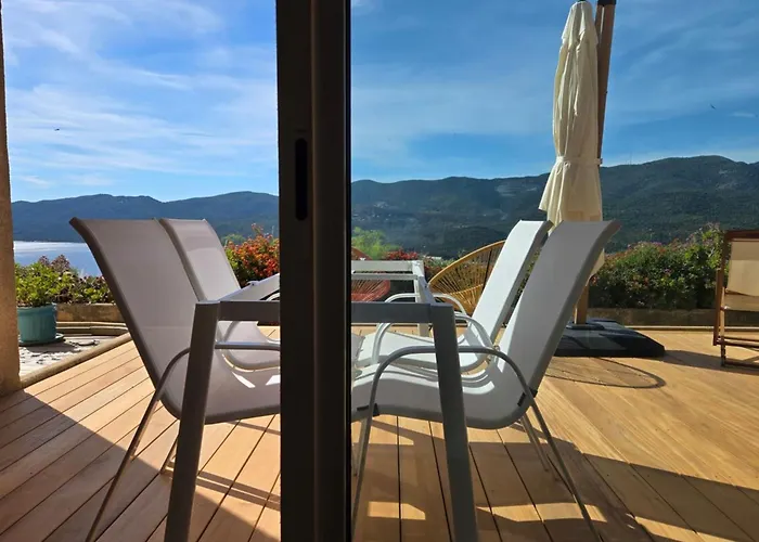 Appartamento 2 Pièces Superbe Vue Clim Et Wifi Piscine Chauffée Serra di Ferro