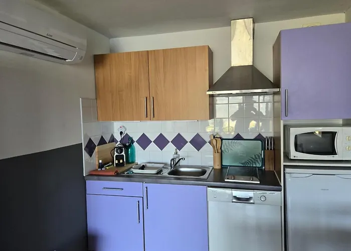 2 Pièces Superbe Vue Clim Et Wifi Piscine Chauffée *